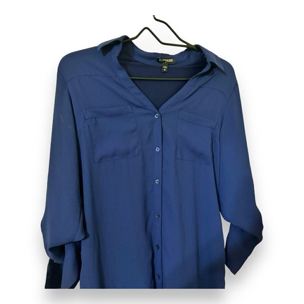 Super cute and chic shirt dress from express